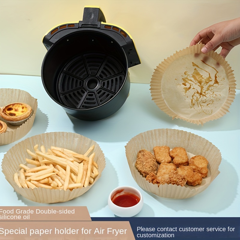 Disposable Air Fryer Liners, Paper Air Fryer Liner Pots, Paper Basket  Bowls, Baking Trays, Oven Accessories, Baking Tools, Kitchen Gadgets,  Kitchen Accessories - Temu