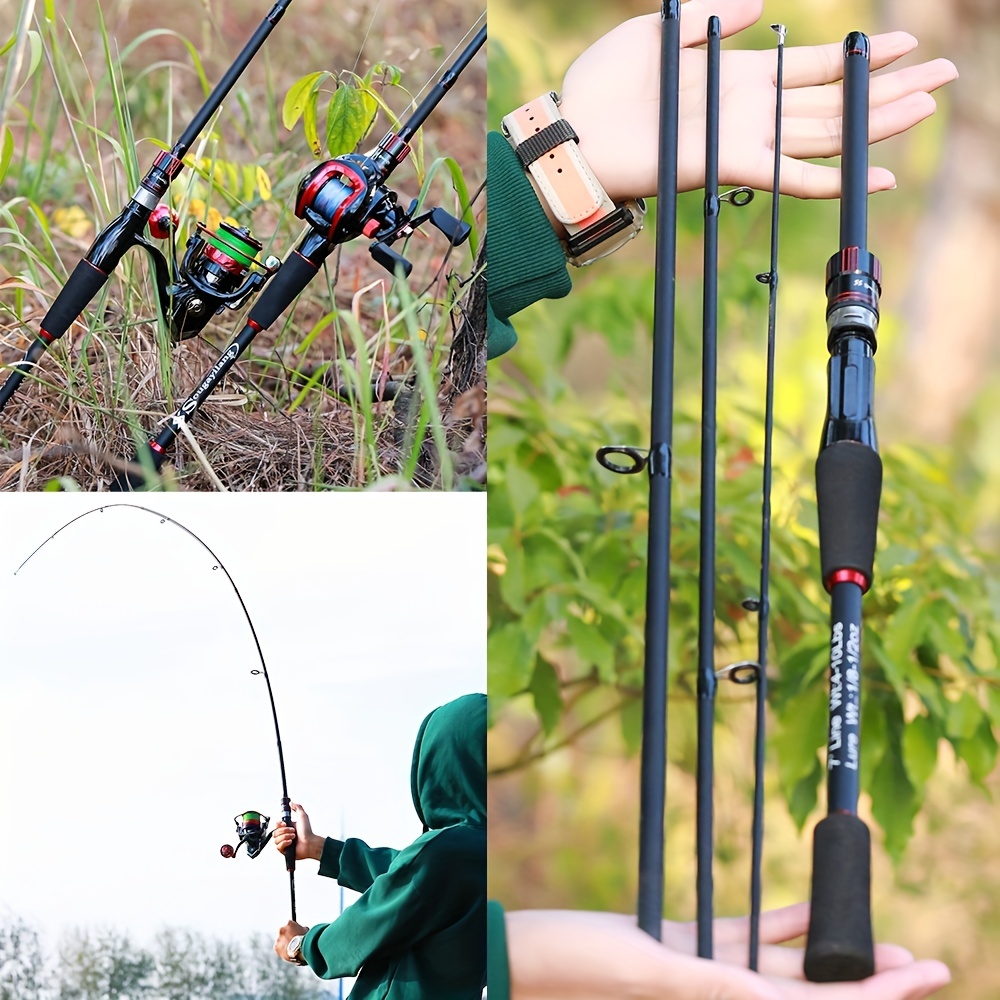 Ultralight Carbon Fishing Rod With EVA Handle - Perfect For Bass, Carp,  Saltwater & Freshwater Fishing!