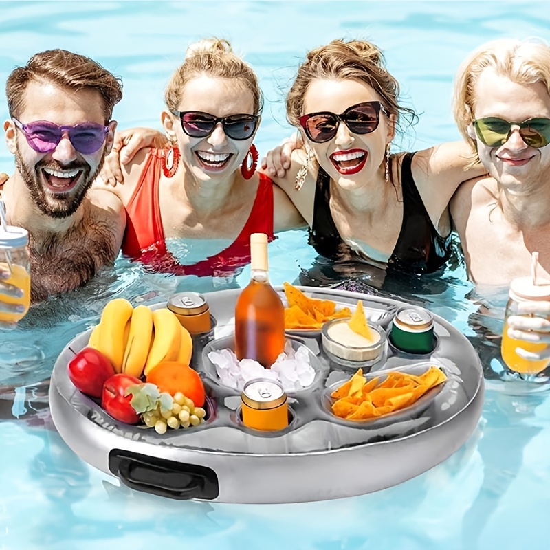 Premium Schwimmender Getränkehalter für Pools & Hot Tub Beach