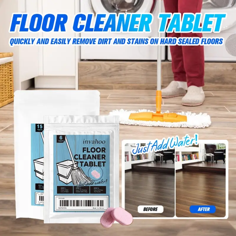 Multi effect Floor Cleaning Bubble Tablets Ceramic - Temu
