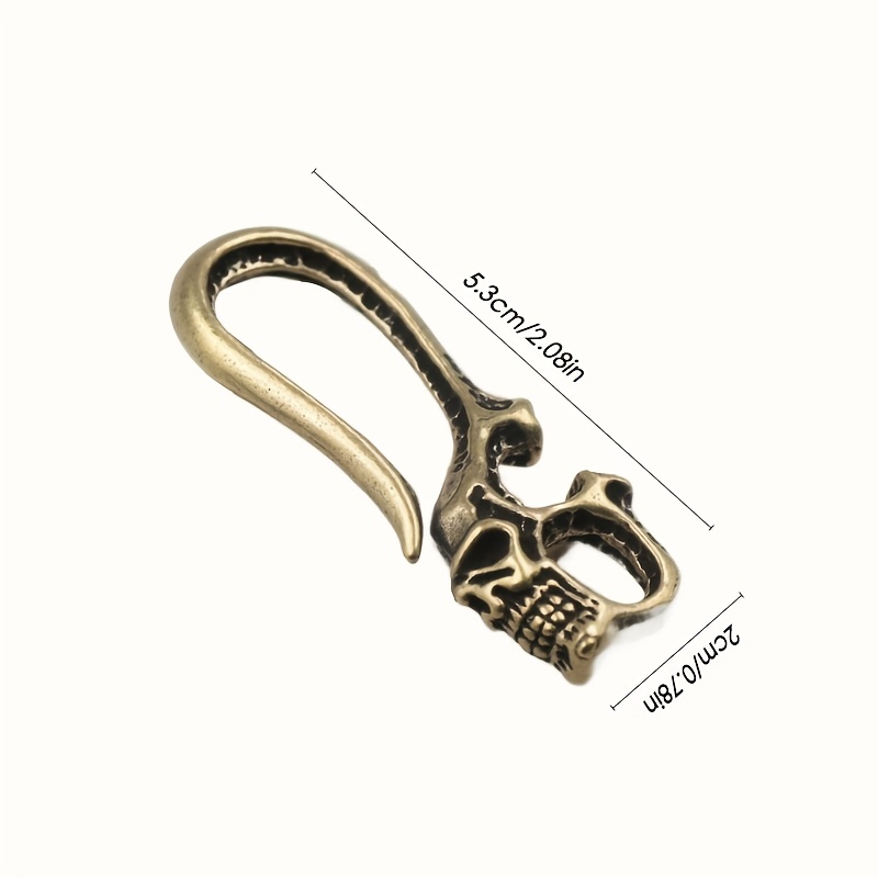 Retro Luxury Unique Brass Hook Skeleton Hook Flying Eagle - Temu