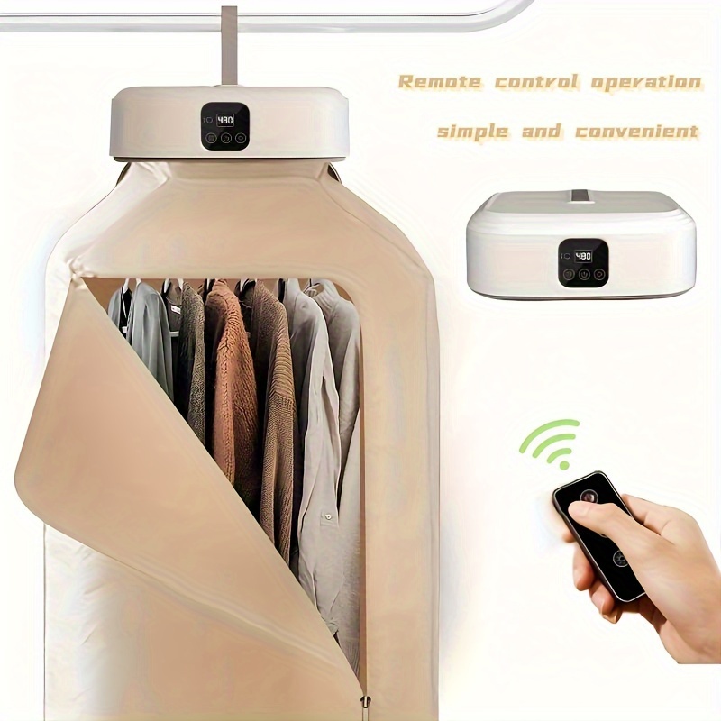 Secadora de ropa eléctrica con sincronización y control remoto Secador de ropa  eléctrico silencioso silencioso portátil Secador de ropa