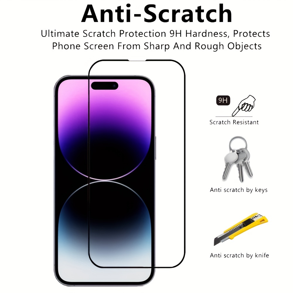 Film Protection Verre Trempe Protecteur d'Ecran pour Apple iPhone 11 Pro  Max Clair