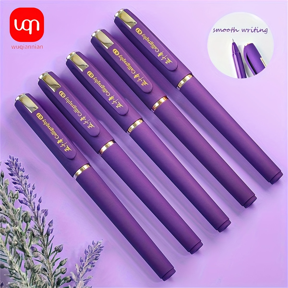 Luxury Rollerball Pens For Men & Women - Refillable Gel Ink Pen With Fancy  Black Ink - Perfect For Executives, Professionals & Birthdays (gradient  Purple) - Temu Germany