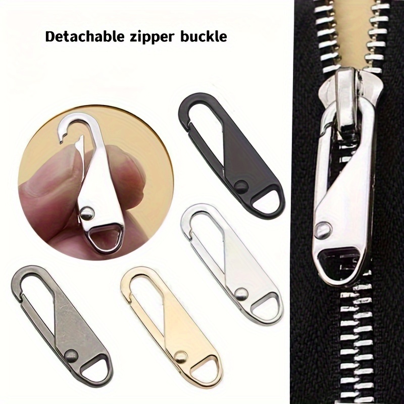 16PCS Zipper Fixer Repair Pull Tap Replacement For Luggage Boots Bags Pants