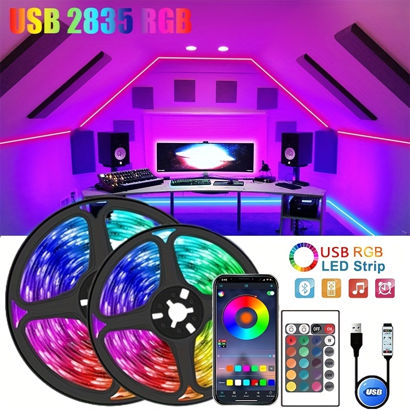 24 Keys 2835 Rgb Led Strip Light Tv Backlight Room - Temu United Arab  Emirates