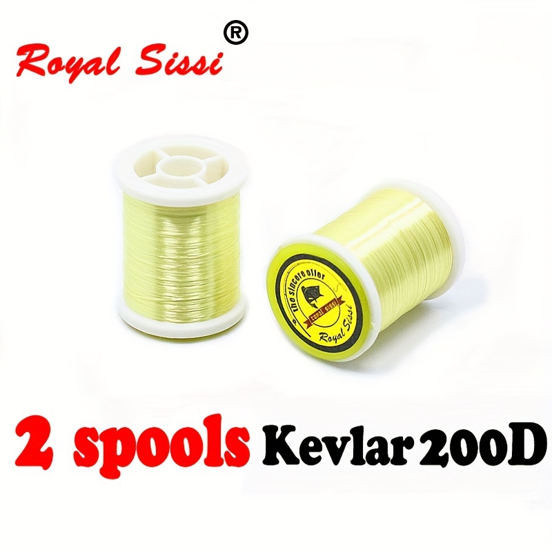 * 2 Spools/pack High Quality Ultra Strong 200D Fly Tying Thread, Flies  Fishing Lure Making Material For Saltwater