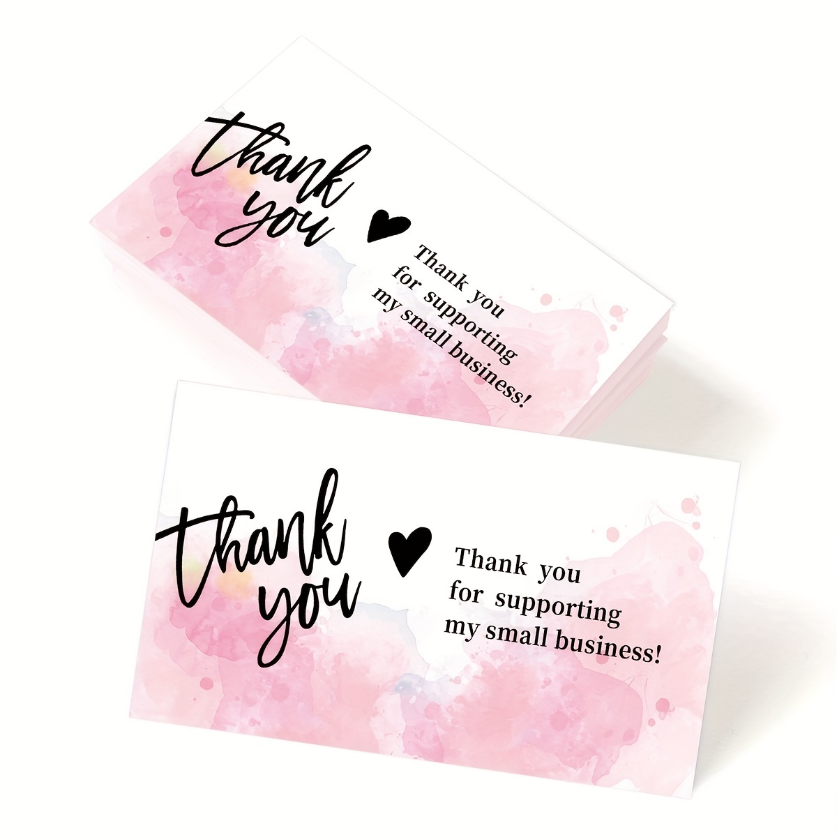 Premium Loving & Positive Style Matte Motivational Cards - Small 3.5 x  3.5 Card 60 Cards