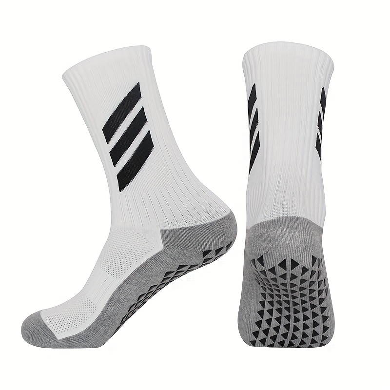 Non Slip Grip Soccer Socks Anti Slipping Football Basketball - Temu ...