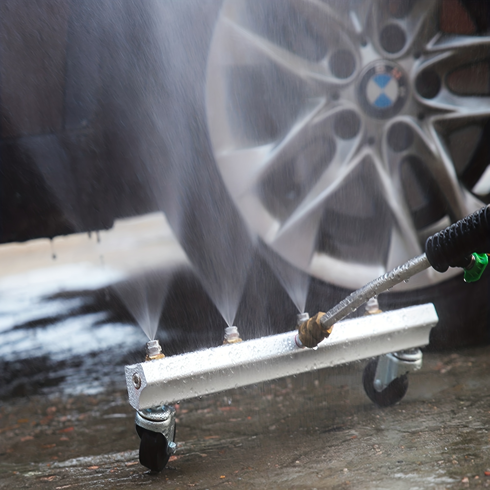  M MINGLE Pressure Washer Undercarriage Cleaner, Under Car Wash,  with 45 Degree Angled Wand : Patio, Lawn & Garden