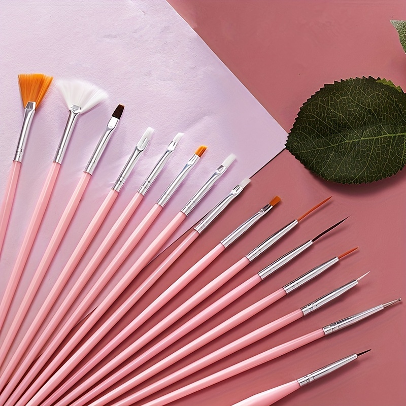 15Pcs Miniature Painting Brushes Kit, Mini Fine Paint Brushes Set