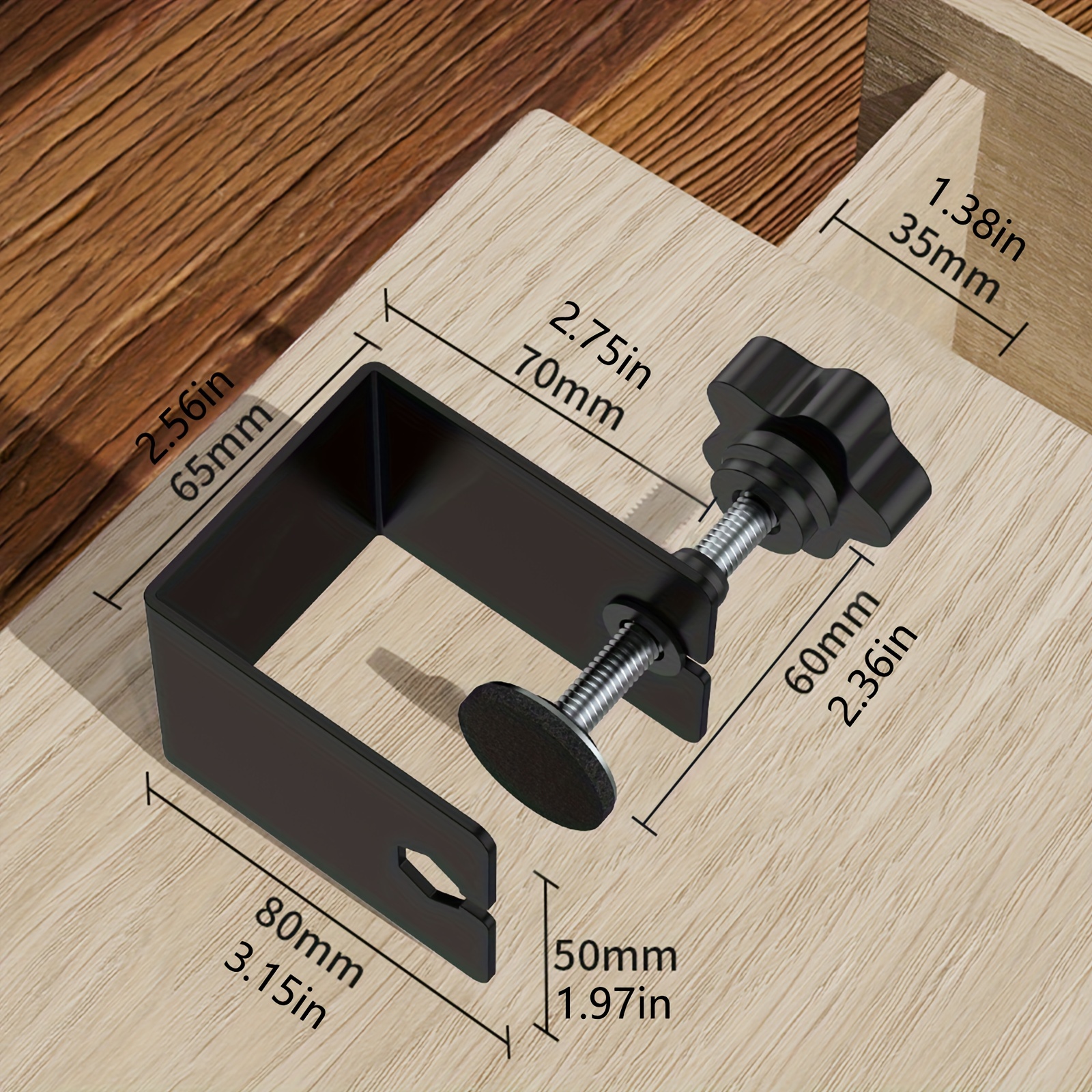 Fixation pour Clip Table Pinces en Acier Inoxydable Maison