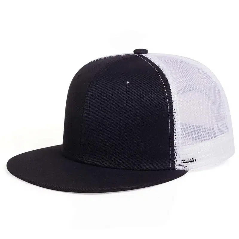 Men's Casual Mesh Flat Brim Cap