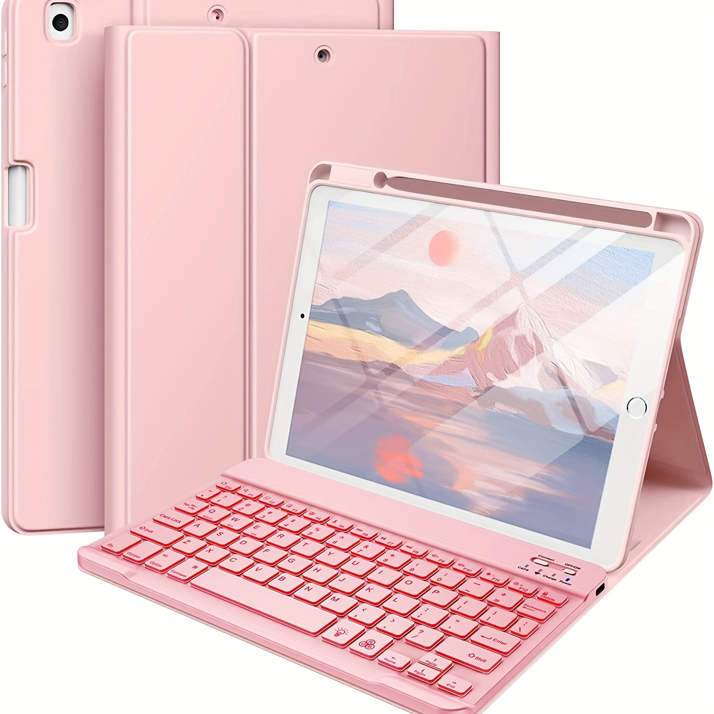 Funda Tablet Teclado 8 Roja > Smartphones > Tablets > Accesorios