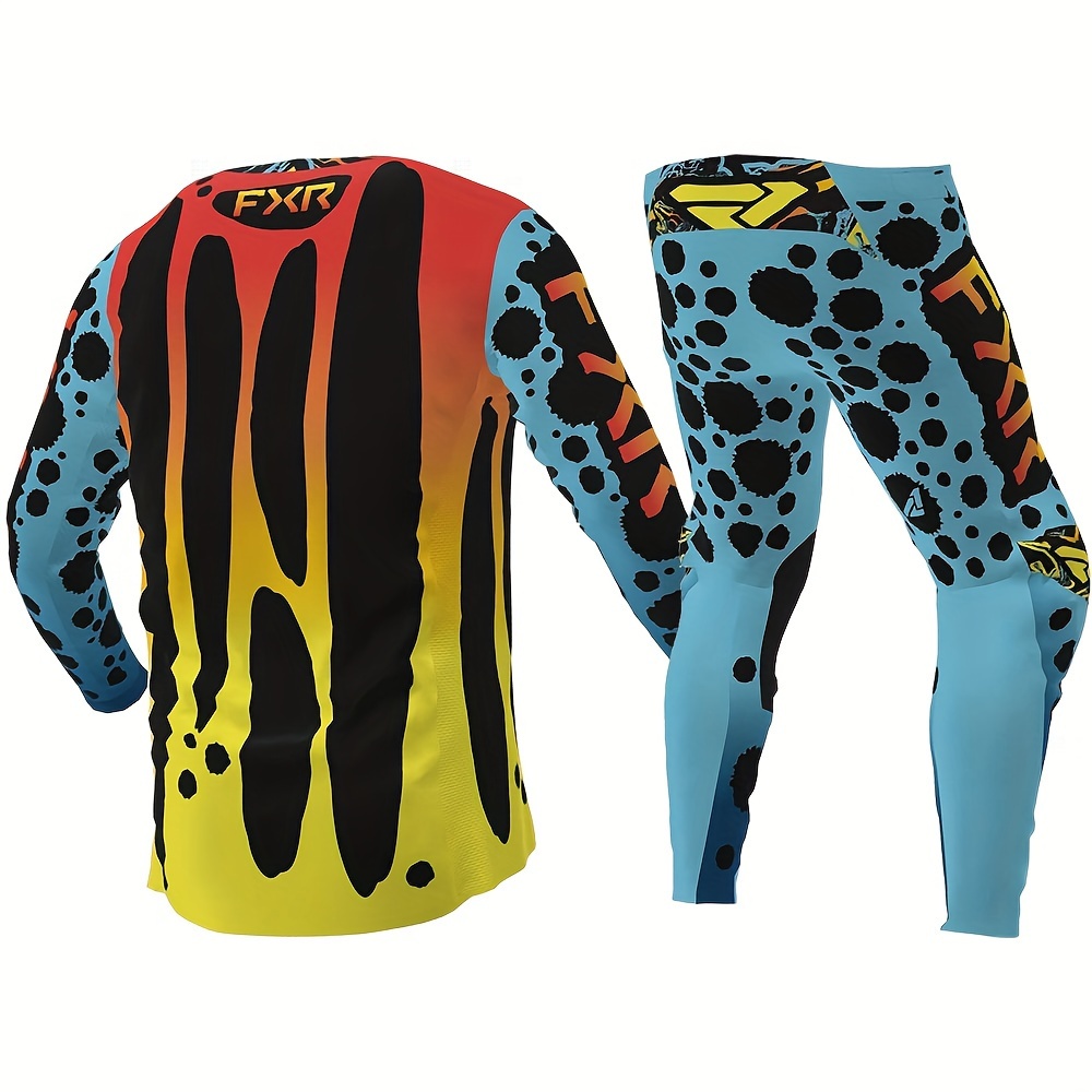 2023 FXR REVO COMP Conjunto De Jersey Ropa De Moto De Tierra Off Road Para  Conjunto De Equipamiento De Motocross Ropa De Motor Transpirable MX Combo