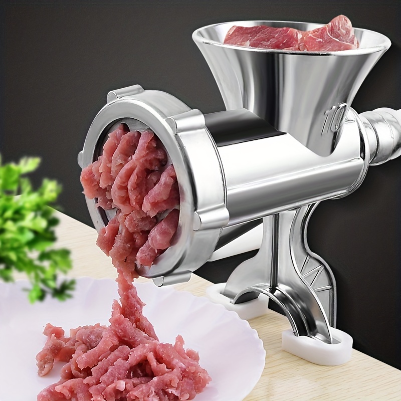 Manual Aluminum Meat Grinder Household Multifunction Hand - Temu