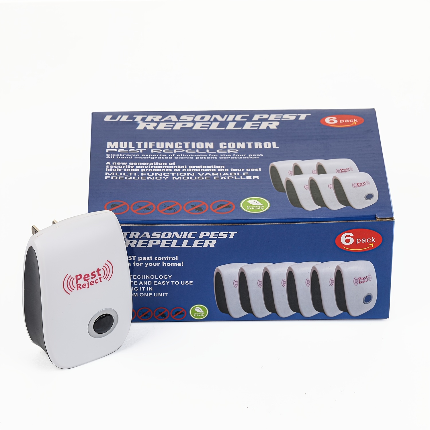 Ultrasonic Pest Repeller 6 Packs, Ultrasonic Pest Maroc