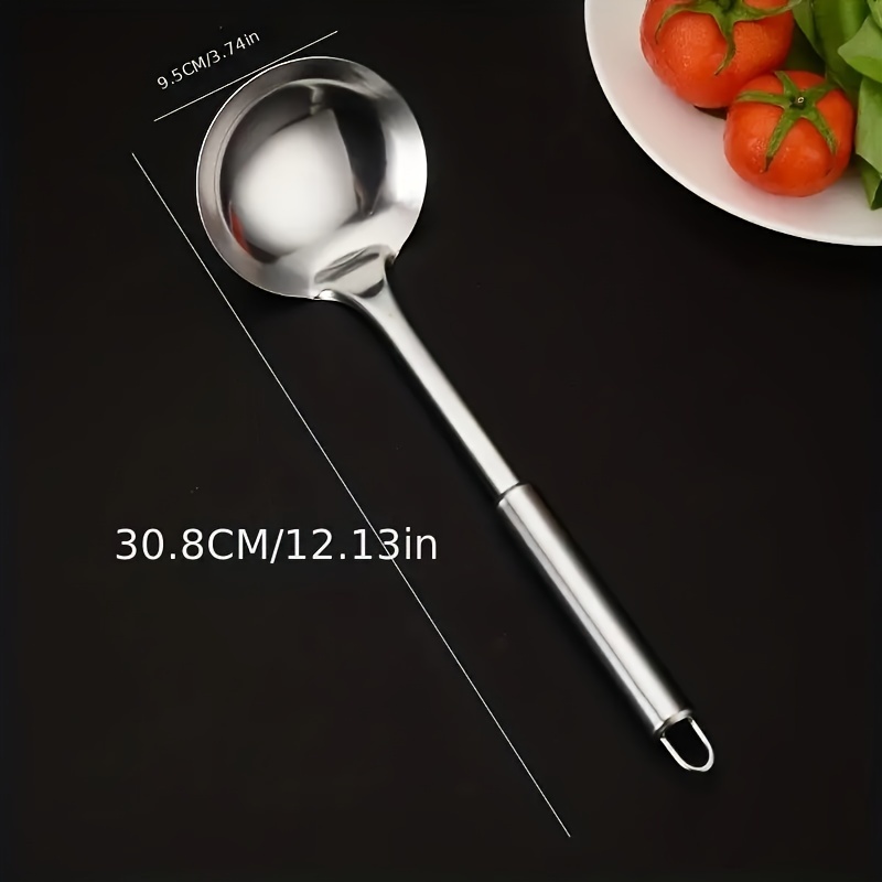 2-in-1 Ladle With Filer Strainer - Long Handle Slotted Spoon For Soup,  Kitchen Utensils, Gadgets, Accessories - Home Kitchen Items - Temu