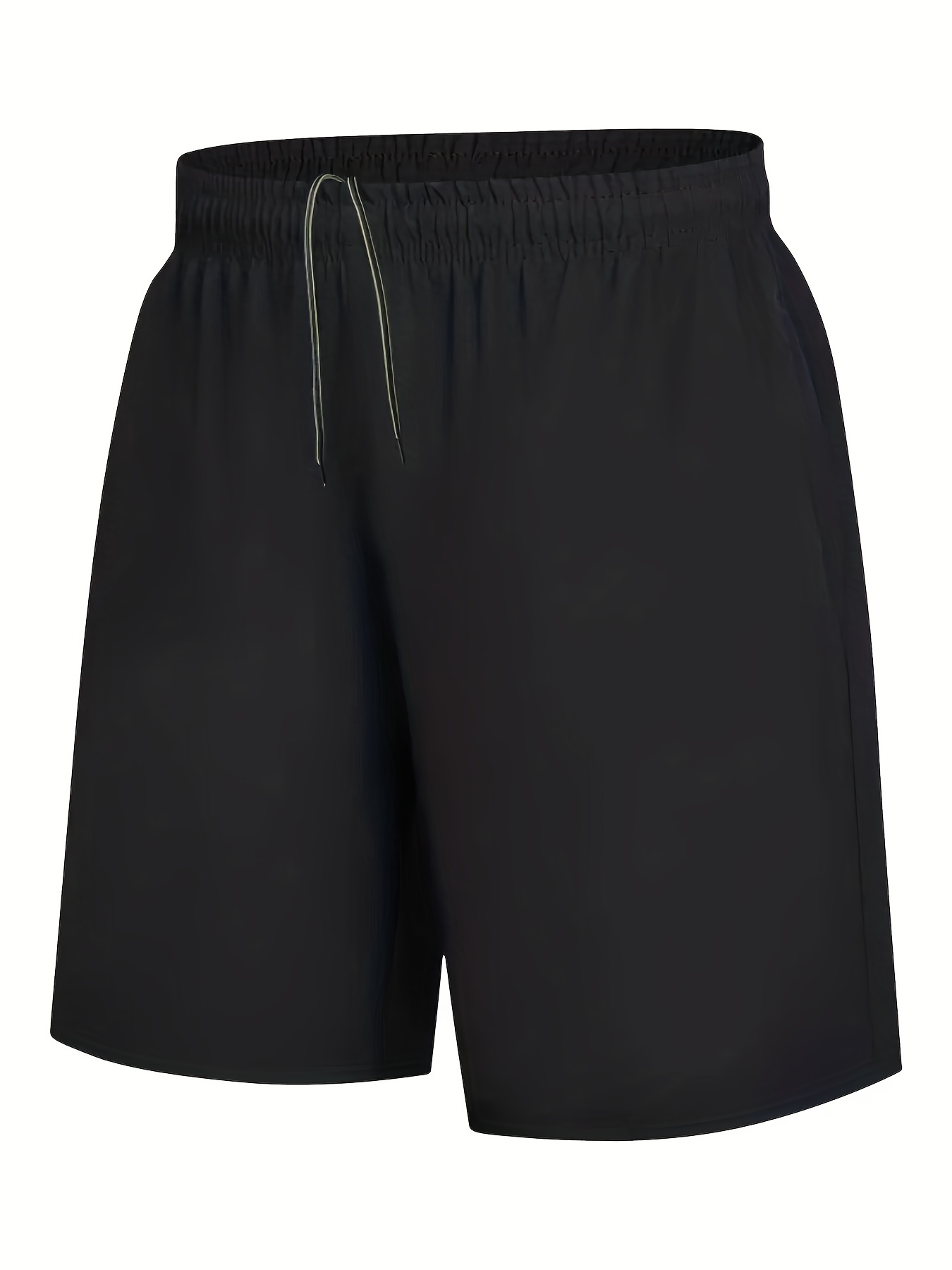 Drawstring Elastic Waist Shorts Shorts Casuais Confortáveis - Temu