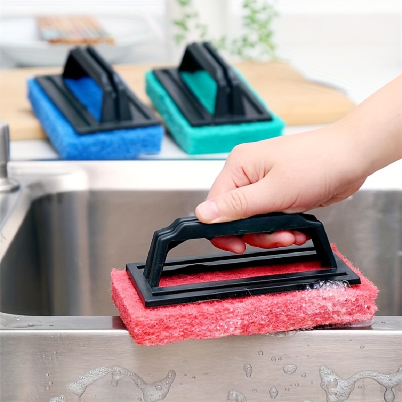 1pc Kitchen & Bathroom Tile Cleaning Brush, Multifunctional