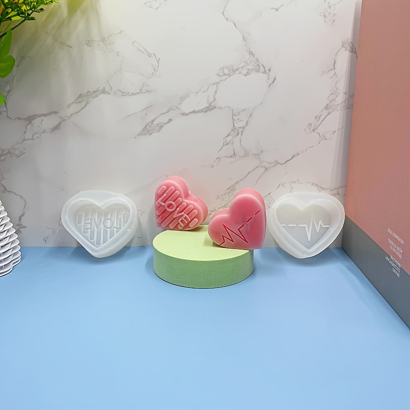 1 pezzo stampo in silicone a forma di cuore stampi per dolci - Temu  Switzerland