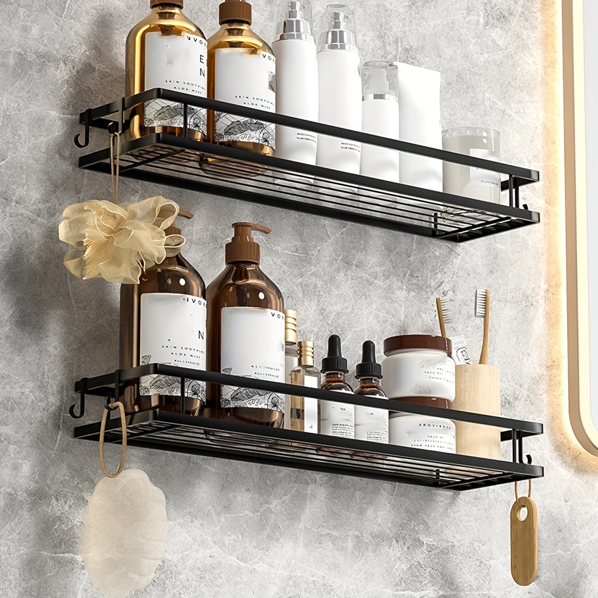 Floating Stainless Steel Shelf