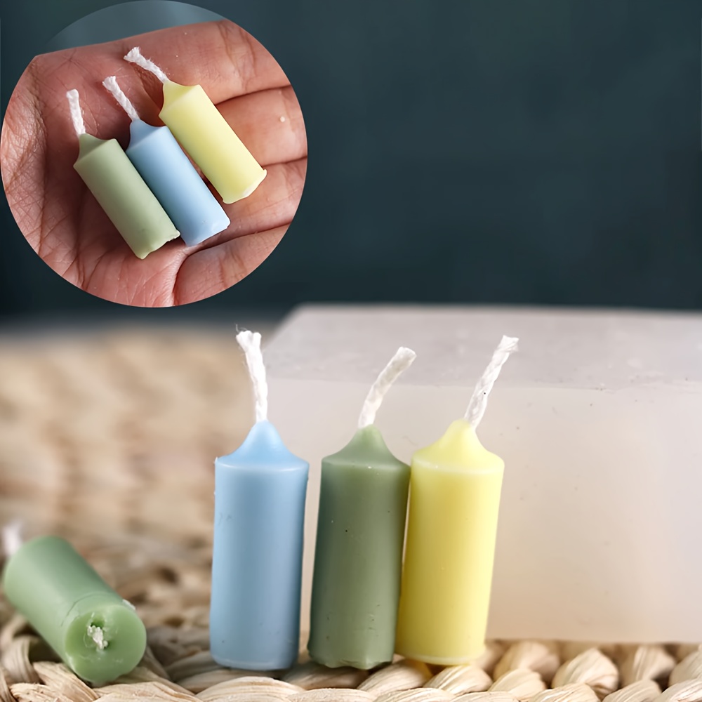 1pc Molde Silicona Velas Perfumadas Cilíndricas Diy Molde - Temu Mexico