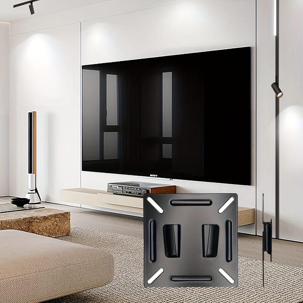 Soporte de TV para TV de 50, 55, 60, 65 pulgadas, con marco de metal,  altura ajustable, centro de entretenimiento giratorio universal con  capacidad