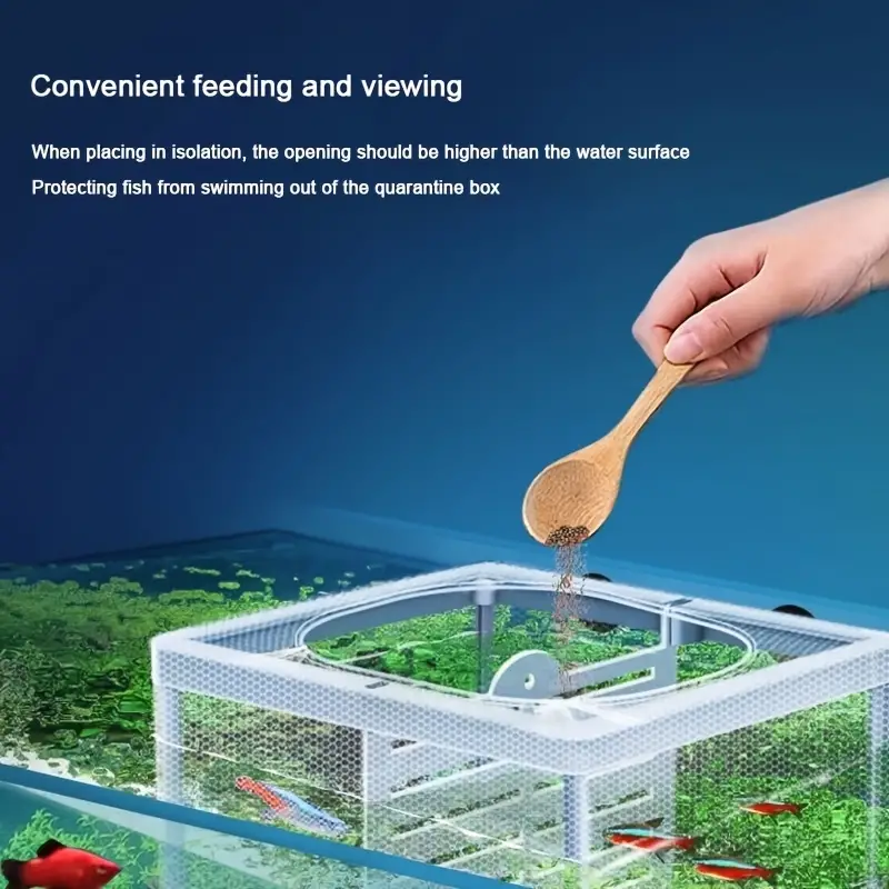 Aquarium Incubator Net Fish Shrimp Isolation Box Small Fish - Temu United  Kingdom