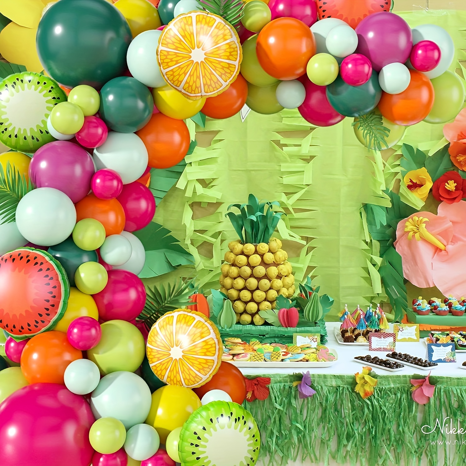 Kit arche ballons or - Ambiance-party