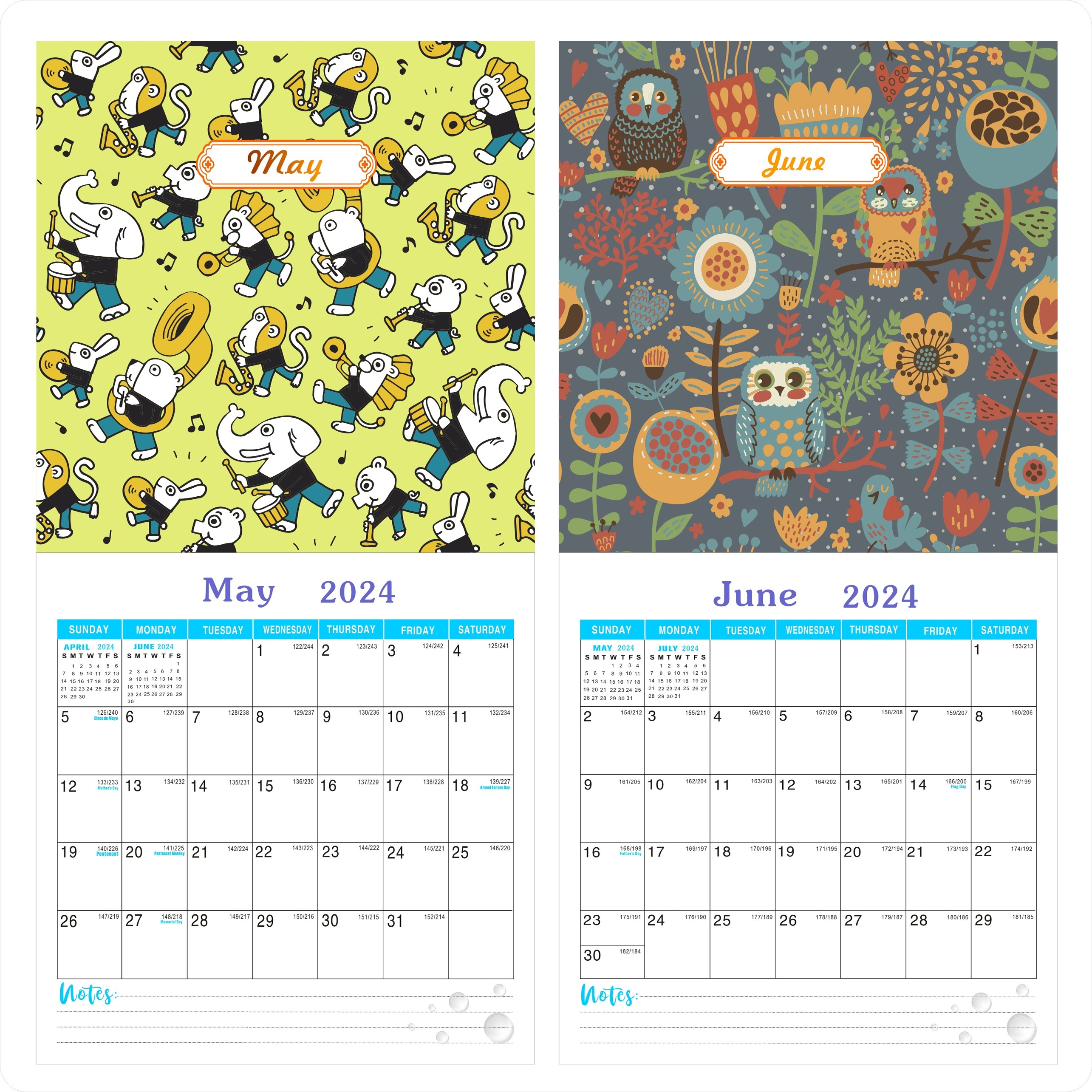 Personal Calendar 2024