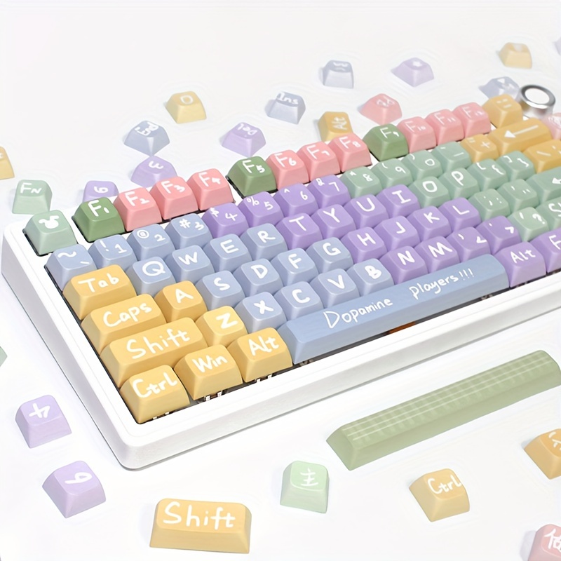 Pbt Keycaps Xda Profile Dye sub Legends Custom Keycap Set - Temu United  Arab Emirates