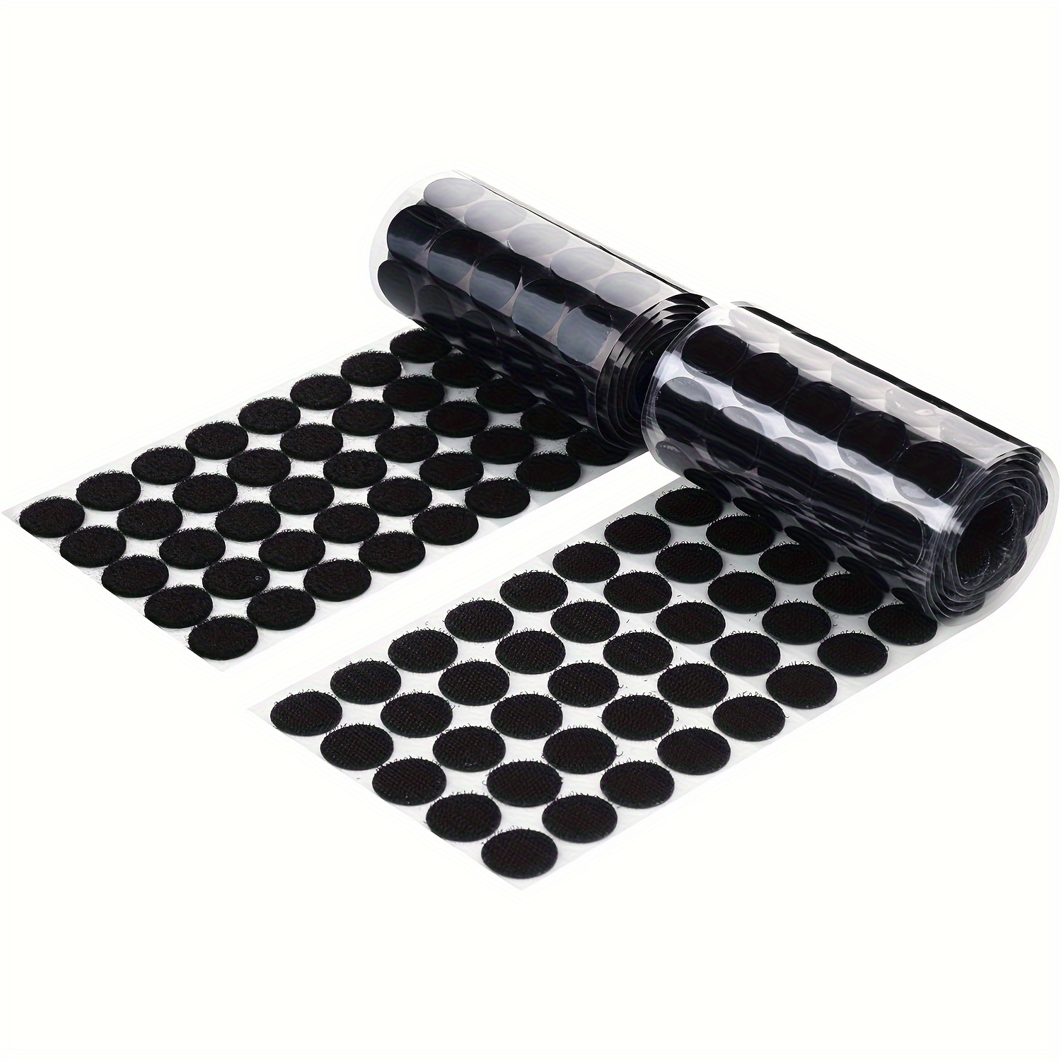 108Pairs Self Adhesive Fastener Tape Dots 10mm/15mm/20mm Reusable