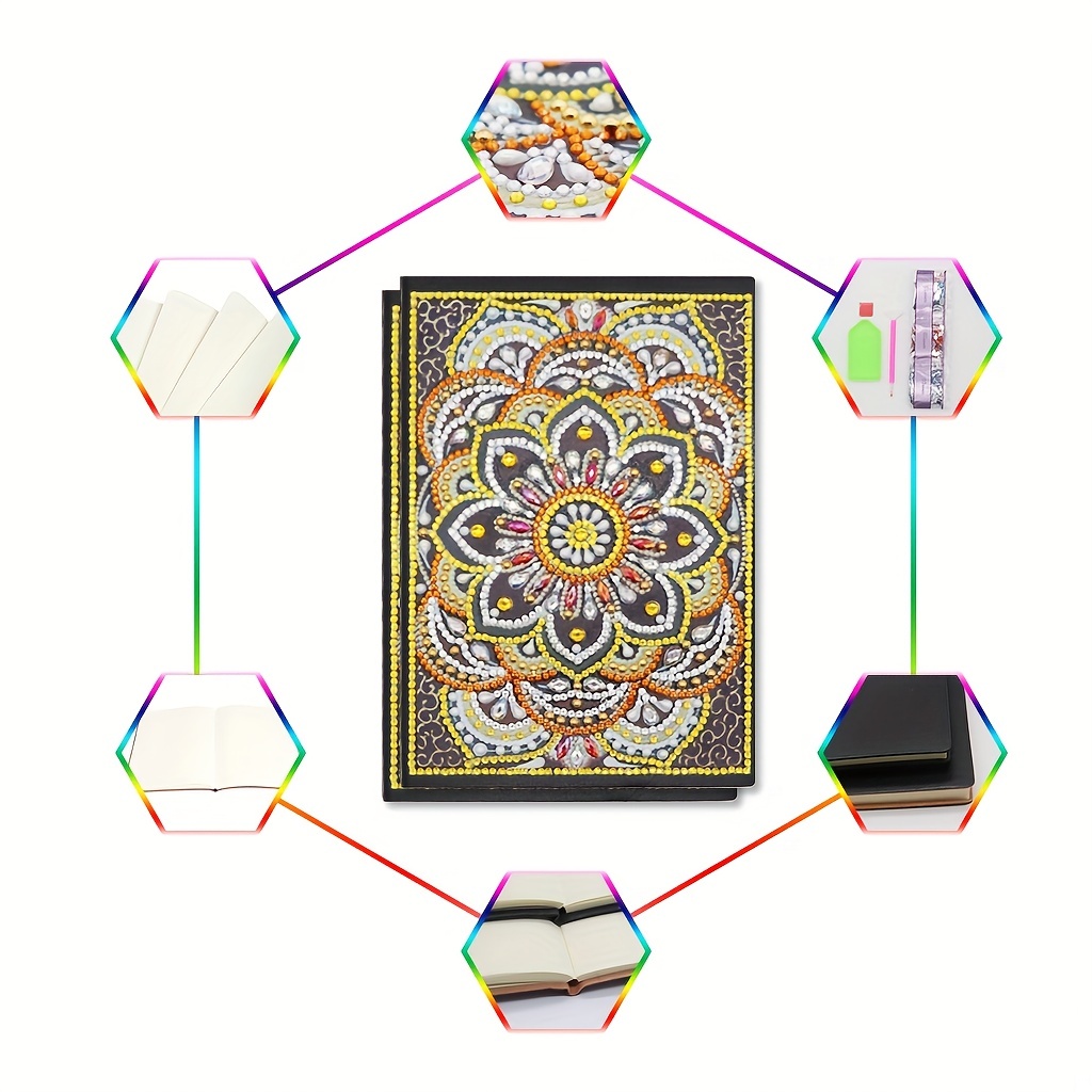 Arabesque Mandala Art - 5D Diamond Painting 