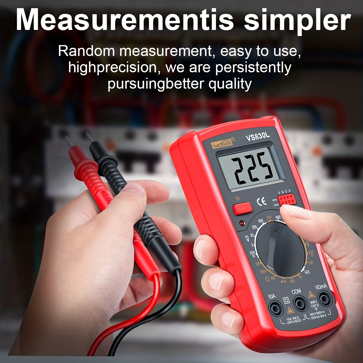 ANENG SZ06 2000 Counts Digital Multimeter Voltage Resistance Meter