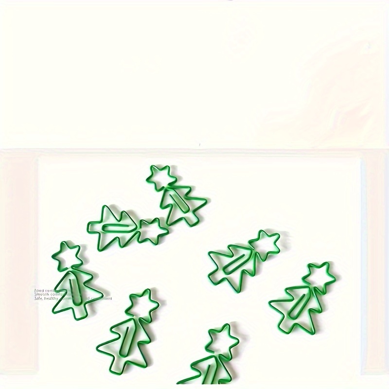 Christmas Tree Paper Clips - The Benson Street