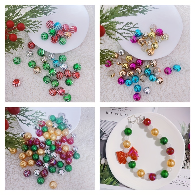 Transparent Acrylic Beads Snowflake Hand Craft - Temu