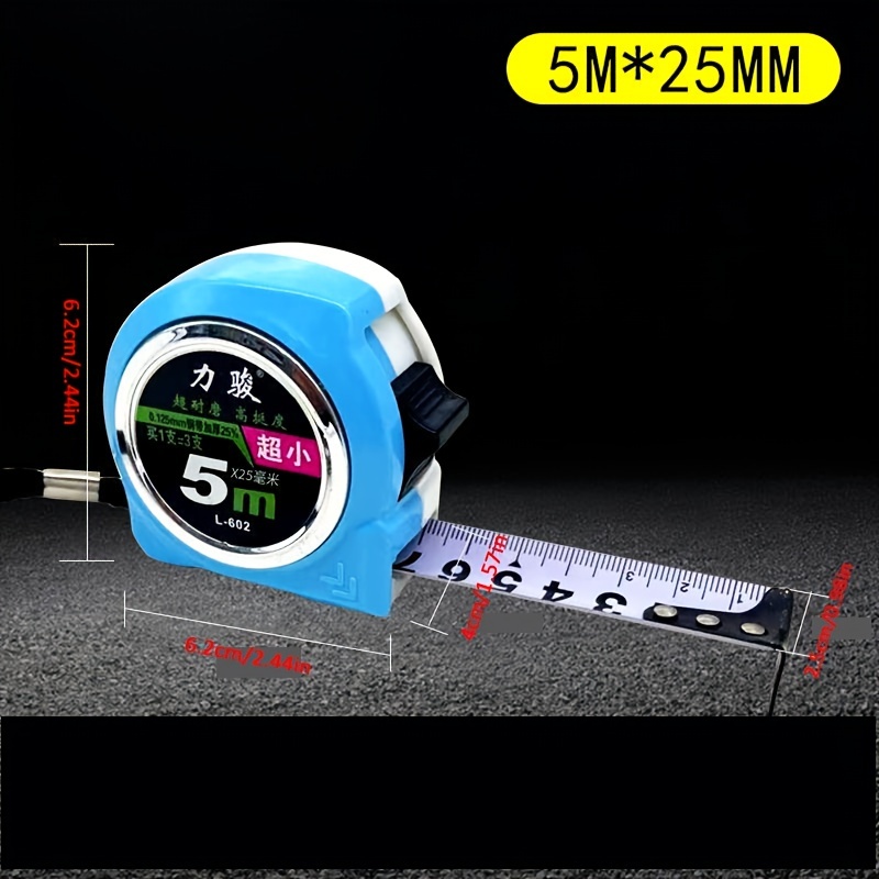 New 1pc Alloy Chameleon-Tape Metric Measure Tape Ruler Measurement