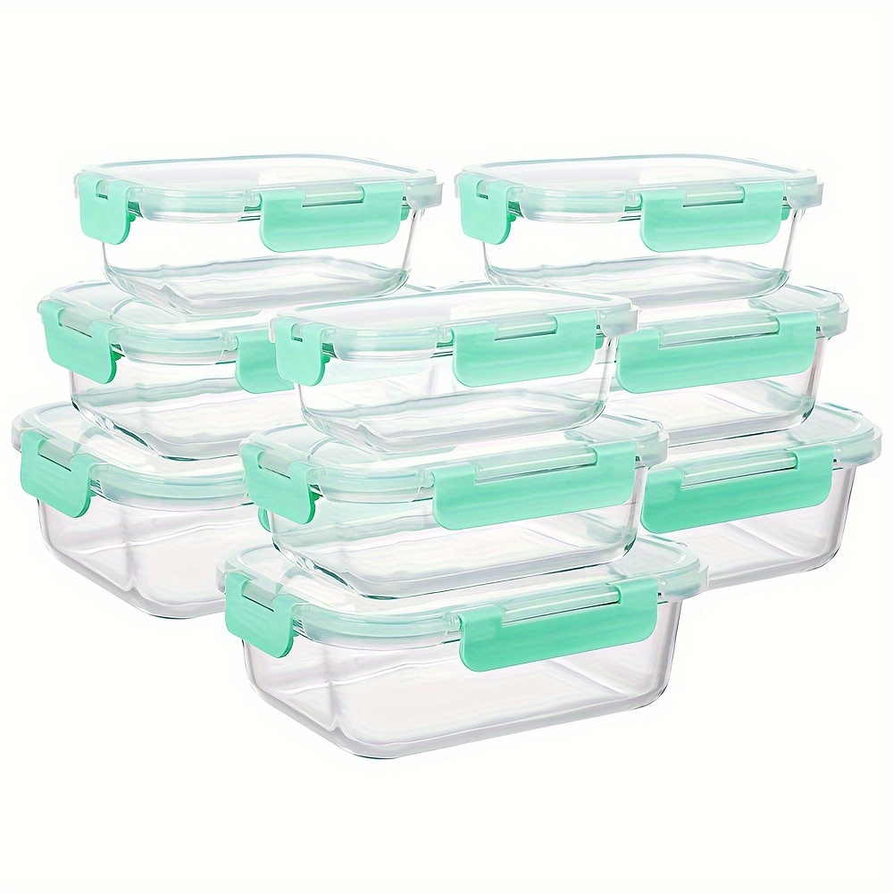 Upgraded Buckle Lock Transparent Food Storage Container With Lid Suitable  For Restaurant Dishwasher Safe For Restaurants - Temu