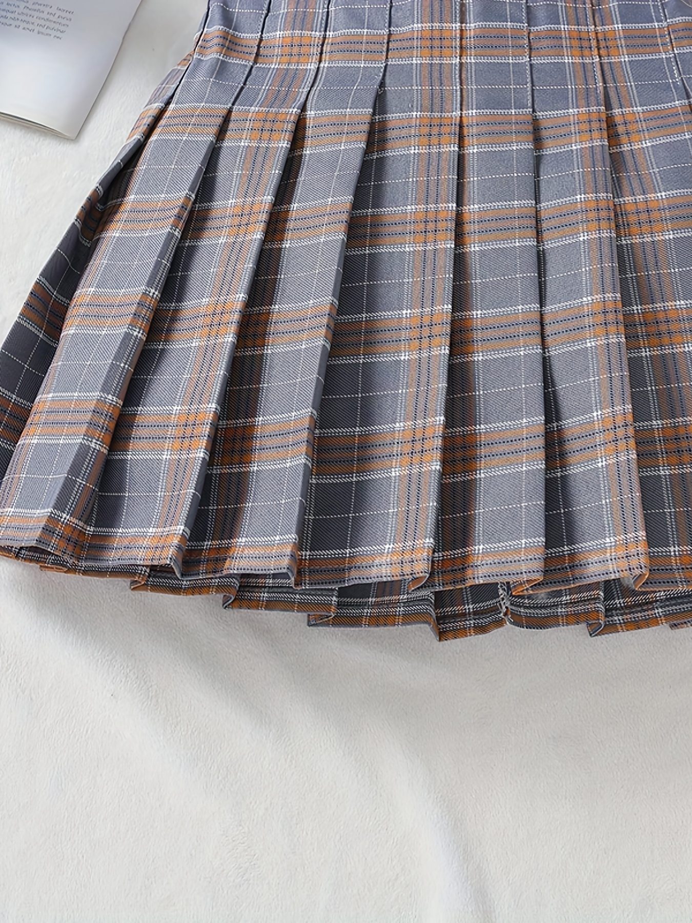 Toddler Girls Elegant Cute Pleated Skirt Preppy Style Spring - Temu Canada