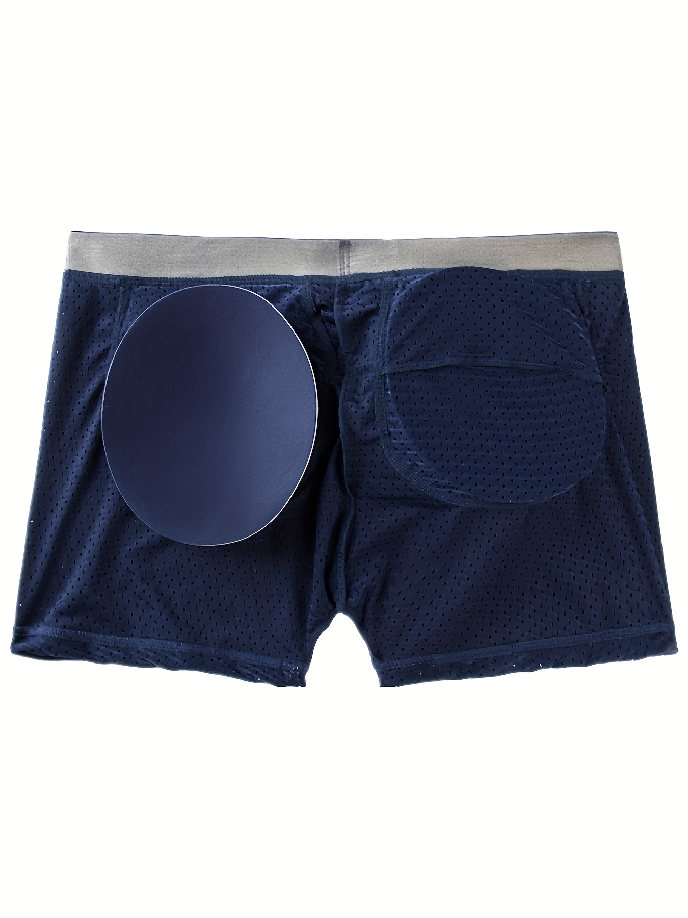 Keep Those Butt Cheeks in Check with the Male Basics Mesh Cheek Boxers