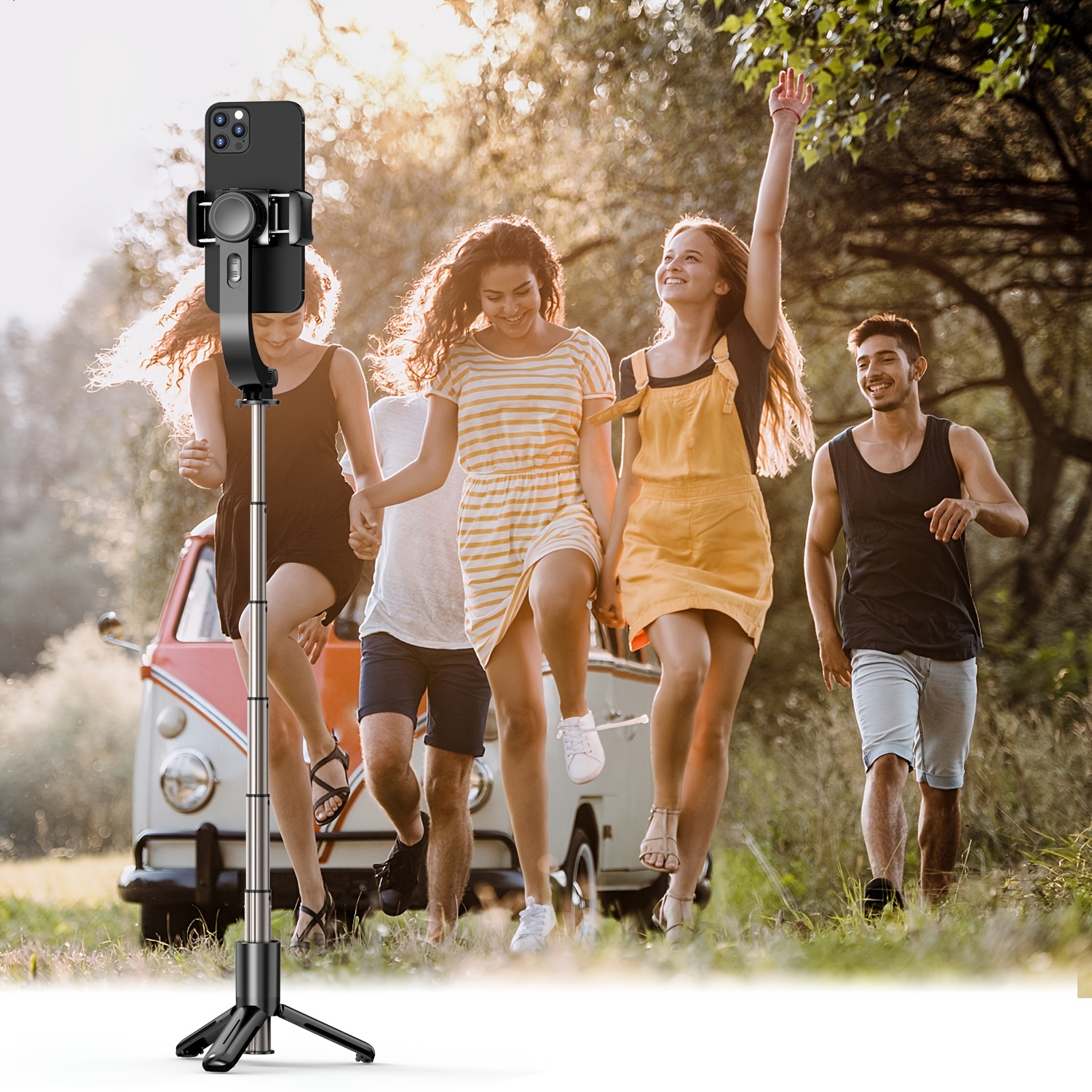 Handheld Estabilizador Selfie Stick Trípode 1 75 Metros - Temu Chile