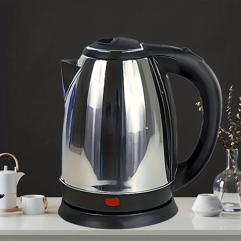 2L Electric Kettle Tea Coffee Stainless Steel 1000W Portable