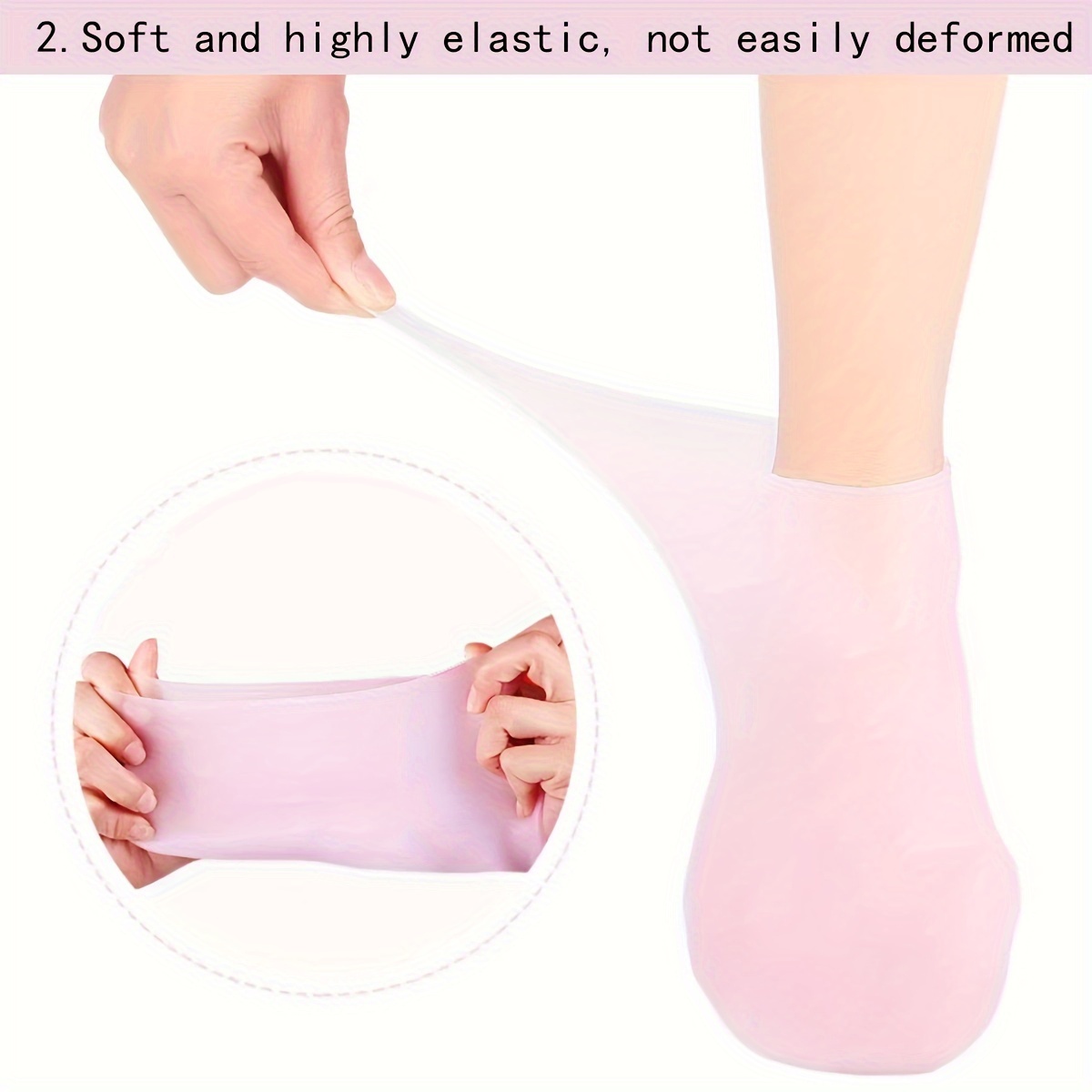 Silicone Gel Moisturizing Socks Aloe Socks Pedicure Socks - Temu