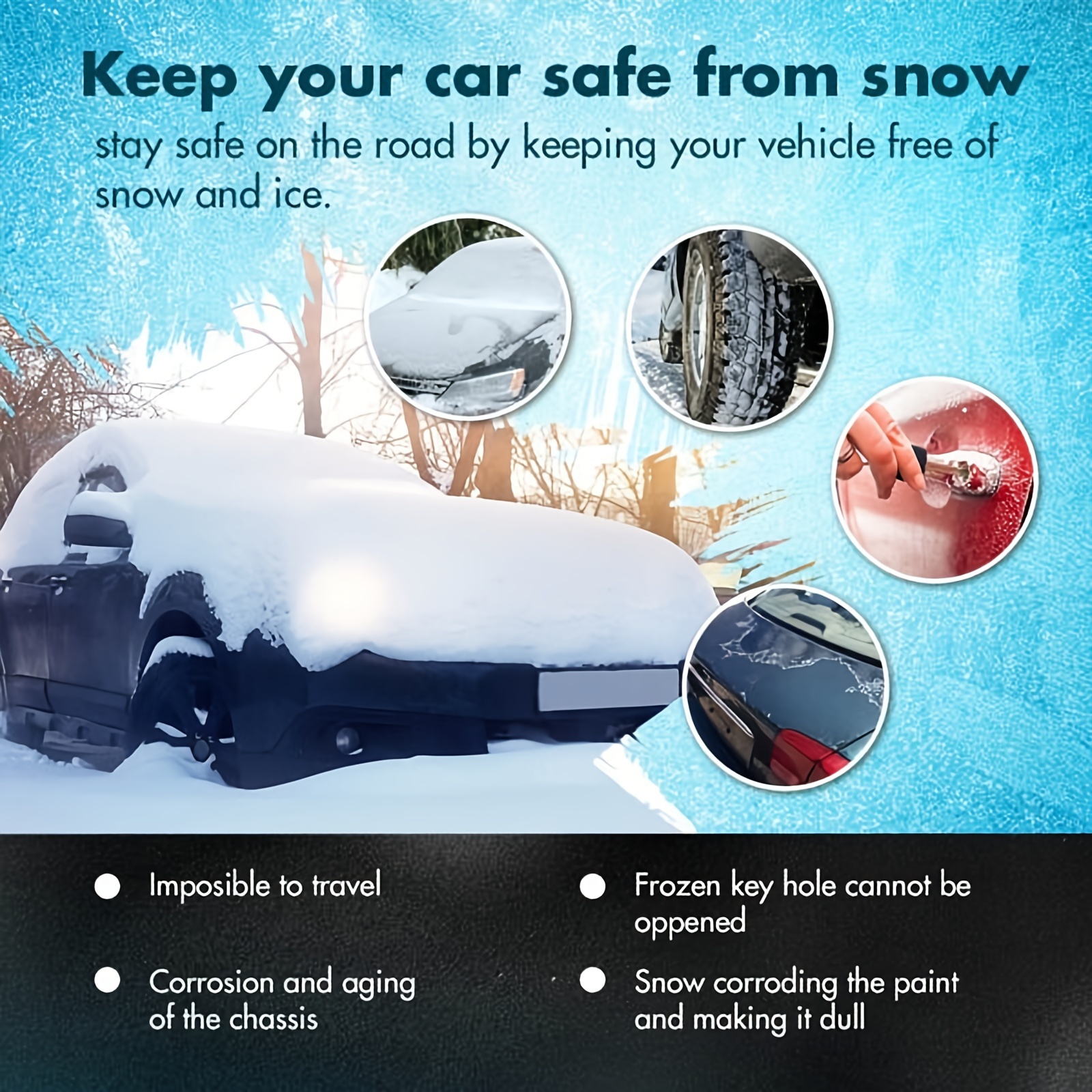 Enteiser Für Auto-Windschutzscheiben – Auto-Windschutzscheiben- Enteisungsspray, Enteisungsspray Für Auto-Windschutzscheiben,  Anti-Schnee-Spray, Schneeschmelzspray (1) : : Auto & Motorrad
