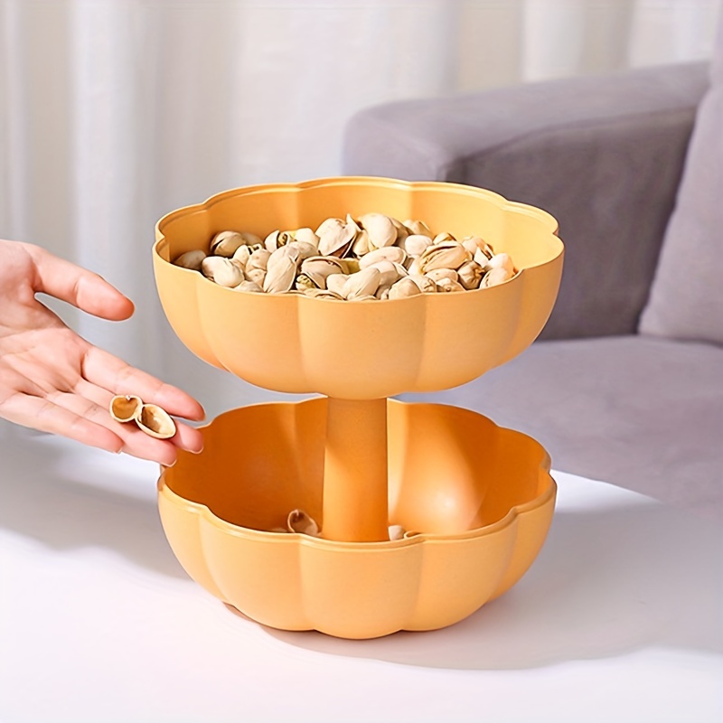 Creative Bowl With Drain Multifunction Snack Bowls Double Layer