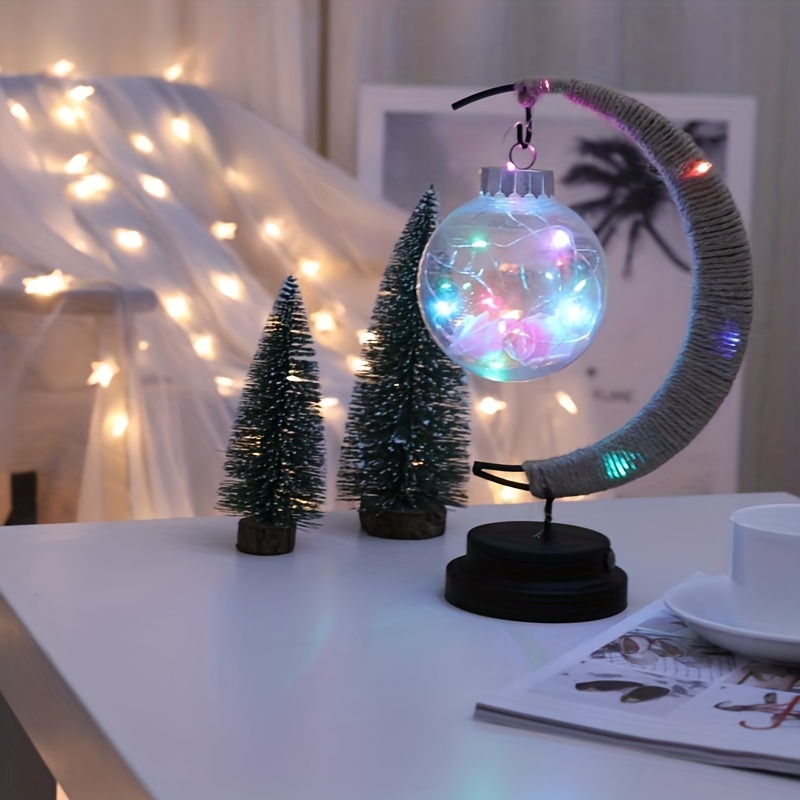 Lampe décorative LED Christmas Top, argentée