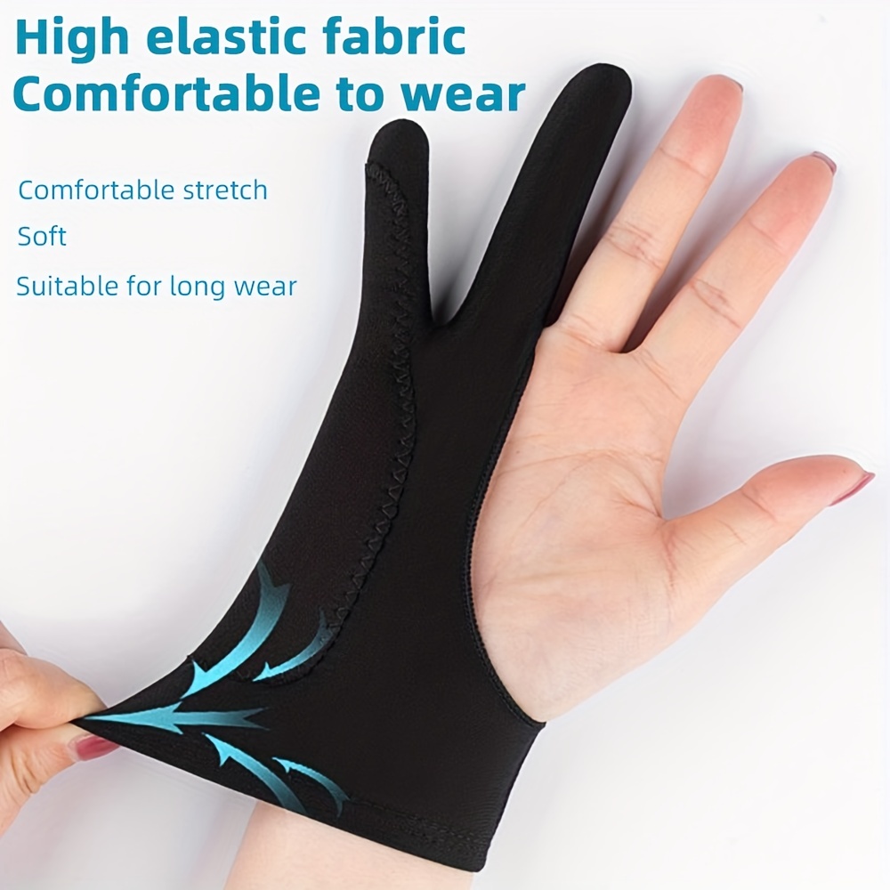 Artist Glove for Drawing Tablet Digital Drawing Glove Elastic Palm Rejection