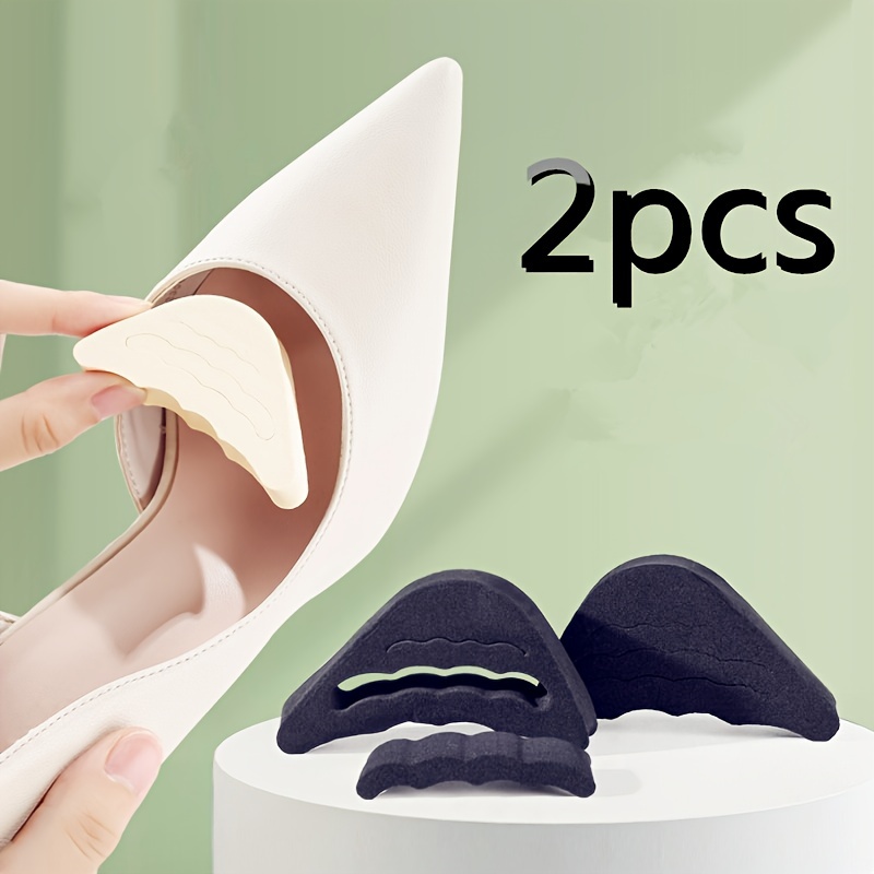 2pcs Toe Plug Soft Sponge Half Insoles for Shoes