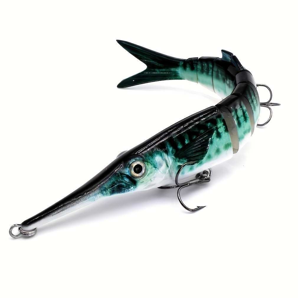 Fishing Lure Multi section Fish Bait Bass Trout Outdoor - Temu